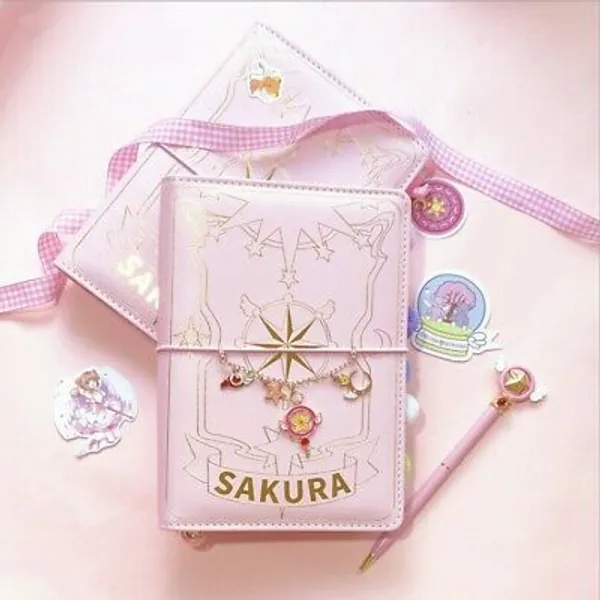 New anime Card Captor Sakura Hand Book Notebook Diary Travel Journal Note Book  | eBay