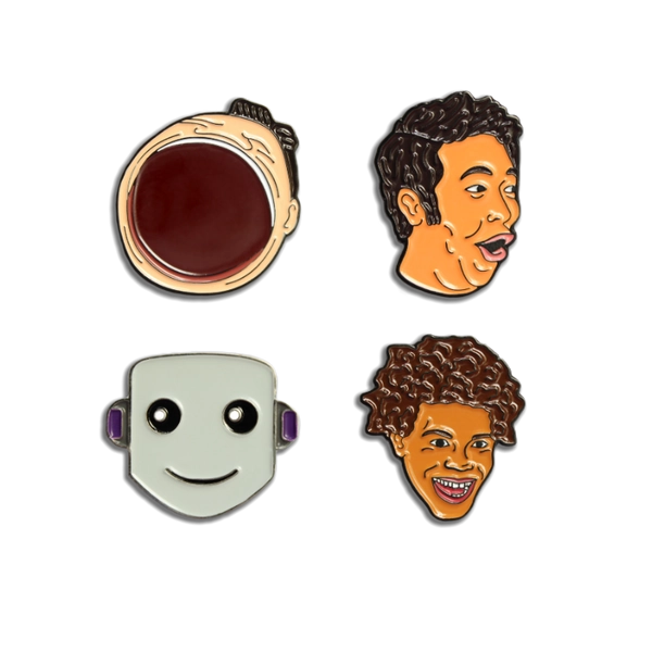 Chatting Pins (4 PACK)