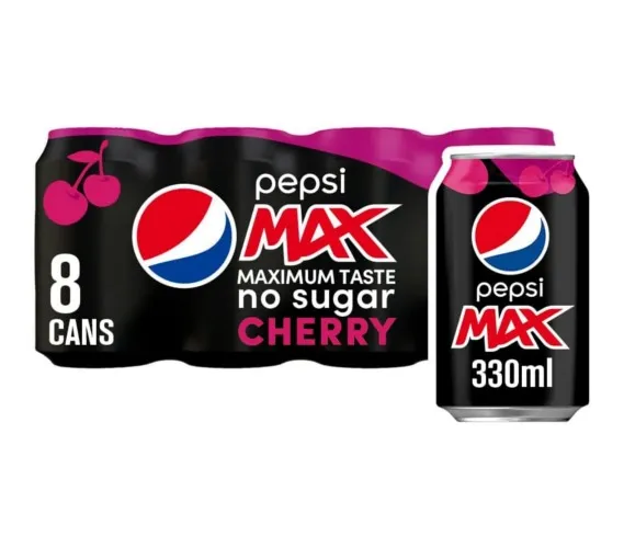 Pepsi Max Cherry(Pack of 8)