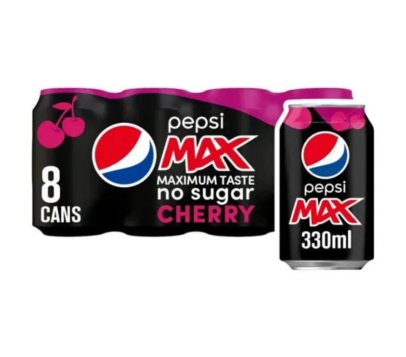 Pepsi Max Cherry(Pack of 8)