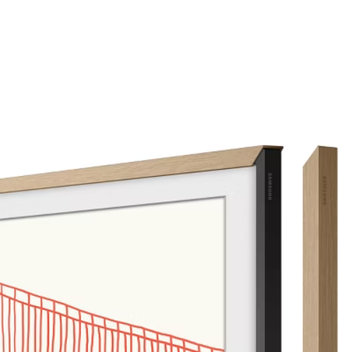 Samsung 65" The Frame Customizable Bezel - Modern Teak