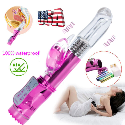 Rabbit Vibrator G-spot Dildo Vibe Waterproof Massager Sex Toys for Women Female  | eBay