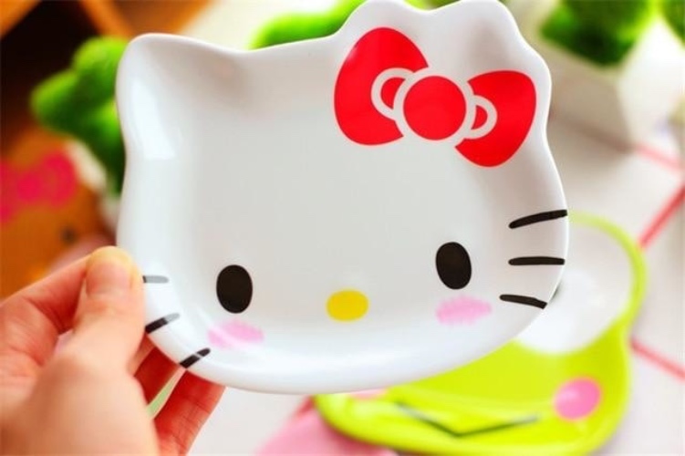 Kawaii Dinner Plates - Hello Kitty