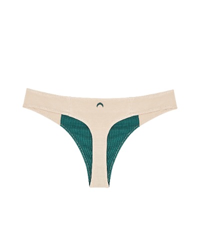 Low Profile Thong | Beige / S