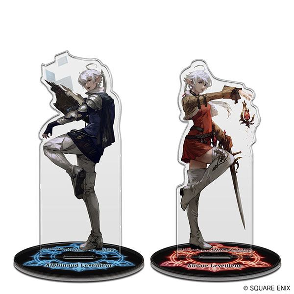FINAL FANTASY® XIV: ACRYLIC STAND Alphinaud &amp; Alisaie