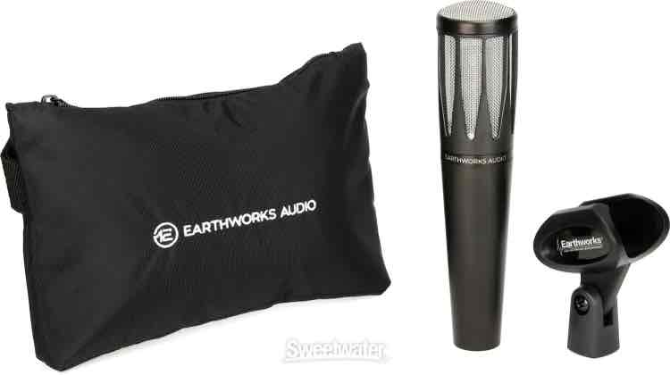 Earthworks SR314 Cardioid Condenser Handheld Vocal Microphone - Black with Stainless Mesh