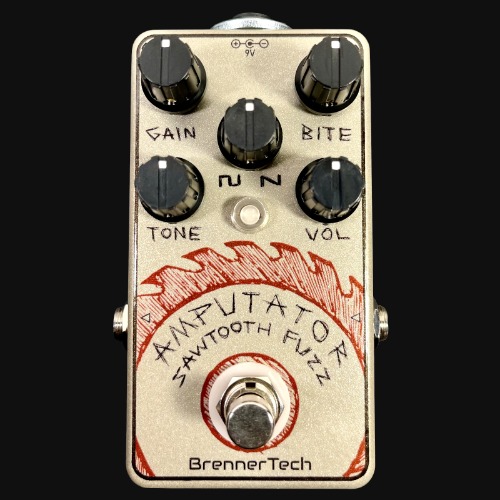 BrennerTech Amputator (Sawtooth Fuzz) - Boutique Fuzz Guitar Effect Pedal