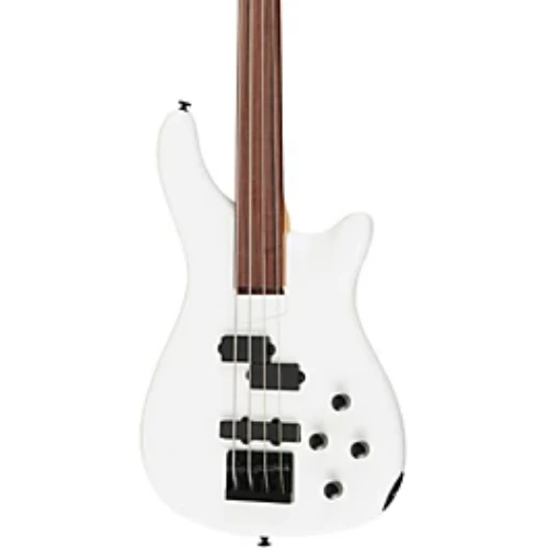 White Fretless Electric Bass | Guitar Center