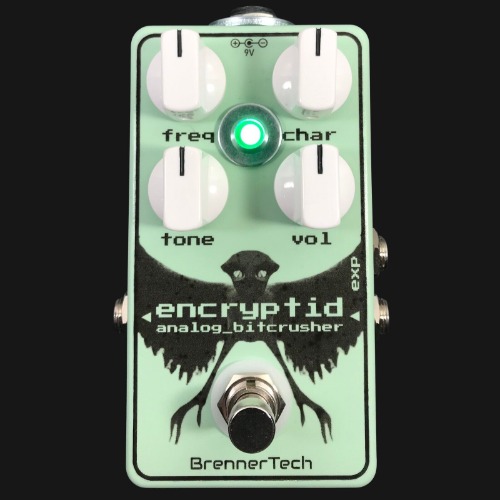 BrennerTech Encryptid (Analog Bitcrusher) - Boutique Guitar Effect Pedal