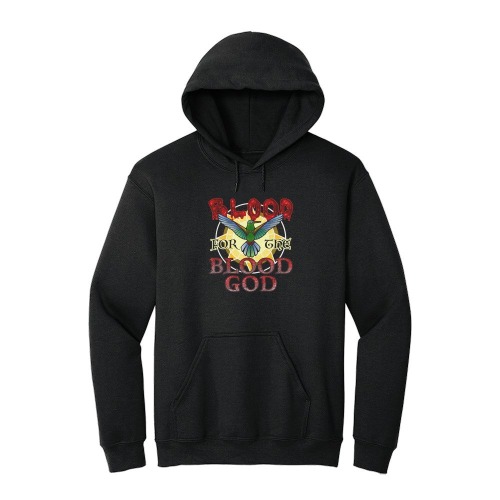 Blood for the Blood God Hoodie | Black / 2x extra large
