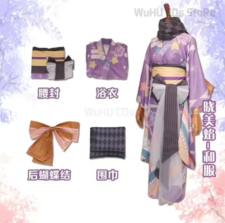 Puella Magi Madoka Magica Cos Akemi Homura Cosplay Kaname Madoka Kimono Uniform Dress Wig Halloween Carnival Party Outfit Women - AliExpress 