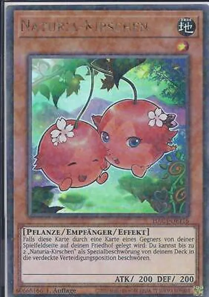 Yu-Gi-Oh! HAC1-DE116 Naturia-Kirschen 1.Auflage Ultra Rare  | eBay
