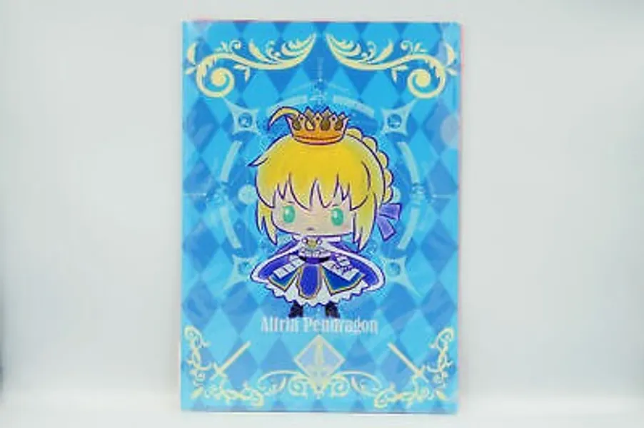 Fate Grand Order x Sanrio Altria Pendragon A4clear file clear folder anime manga  | eBay
