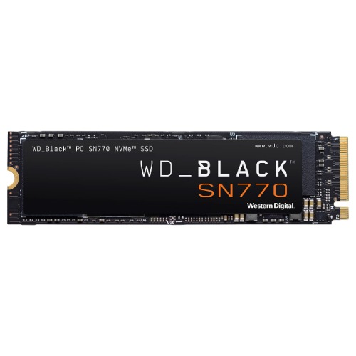 Western Digital WD Black SN770 NVMe 1TB, Upto 5150MB/s, 5Y Warranty, PCIe Gen 4 NVMe M.2 (2280), Gaming Storage, Internal Solid State Drive (SSD) (WDS100T3X0E) - 1TB ₹6,399.00