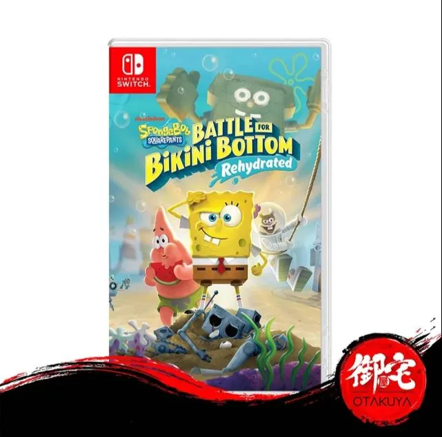 Nintendo Switch Spongebob Squarepants Battle for Bikini Bottom Rehydrate