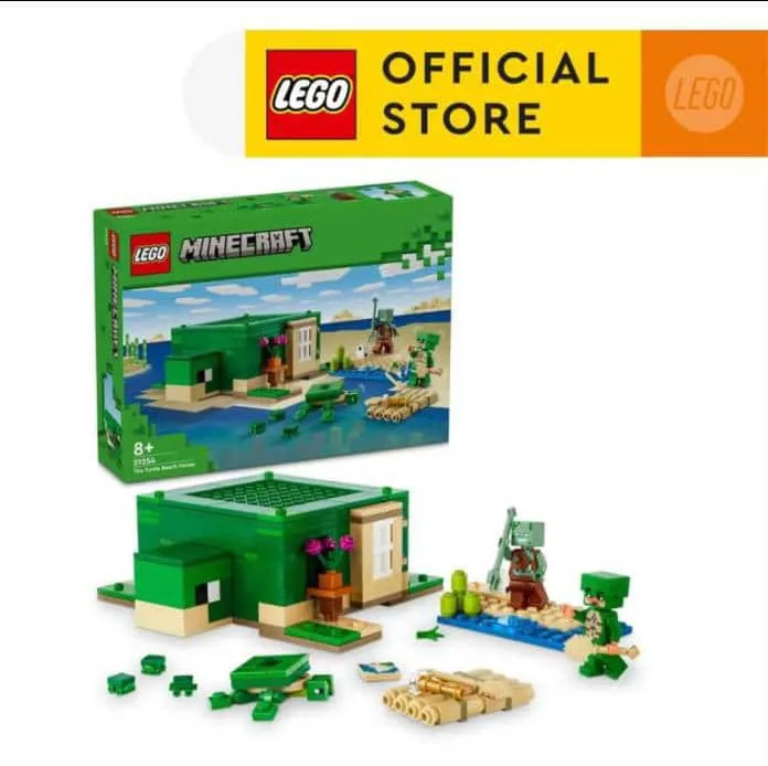 LEGO Minecraft 21254 The Turtle Beach House