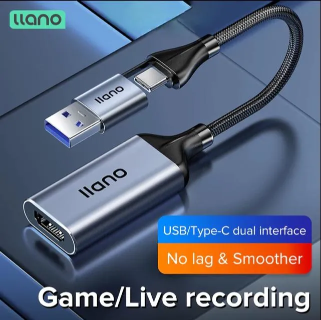 Ilano Video Capture Card HDMI to USB 1080P