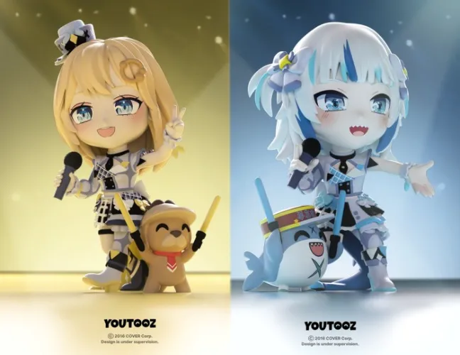 Youtooz - Amelia Watson & Gawr Gura (Until 27th Oct)