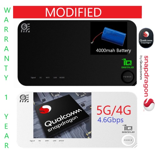 MOD 5G Modem Router Mifi with 4000mah battery