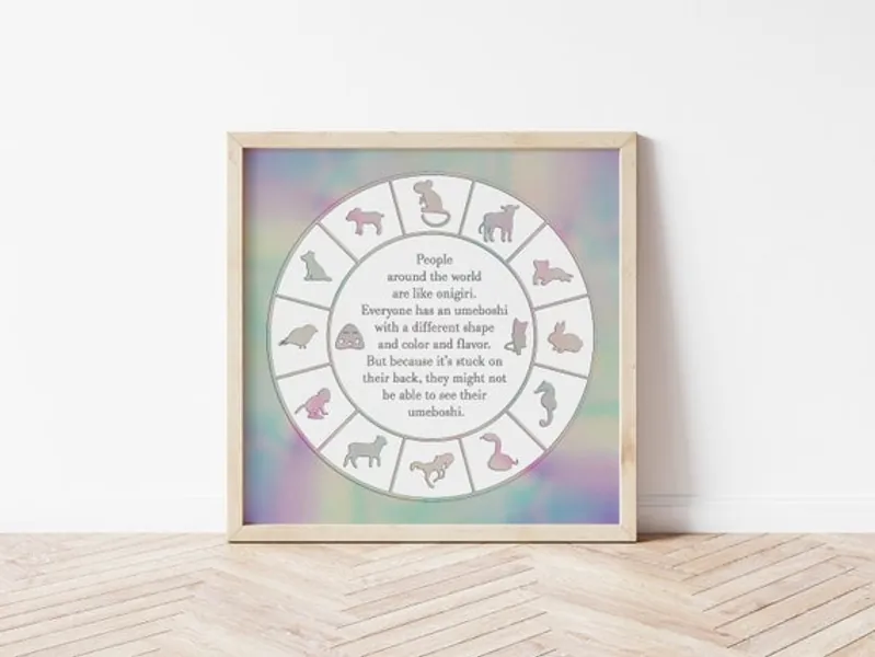 Zodiac Family Inspired  Tohru Inspired  Unframed  Matte | Etsy