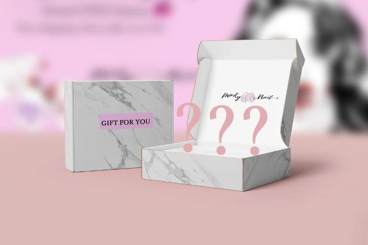 Mystery Nail Box Exploring Box for her, Surprise Box for nail lover, Surprising Gift Box nail decal, nail sticker, nail art, nail supplies | Surprise me!