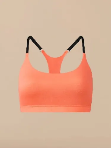 Breathe Racerback Bralette XL Coral