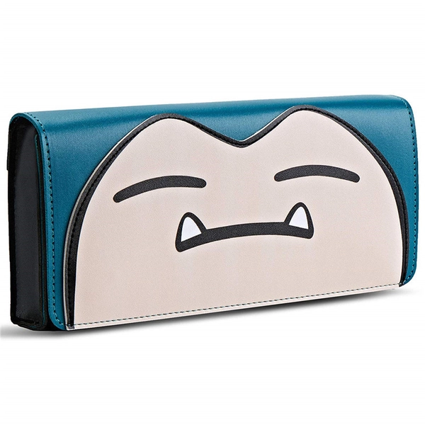 Cute Snorlax Switch Case Pokemon Case ACNH Switch OLED Case Tom Nook - Teal / Switch