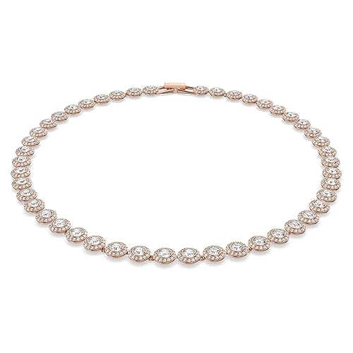 Swarovski Una Angelic Colección Collar - Chapado en tono oro rosa blanco