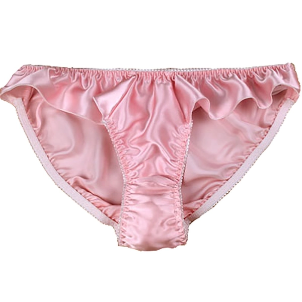 LSHARON Women's Sexy 100% Mulberry Silk Briefs Lingerie Gymnastics Thong Ballet Underwear Panties