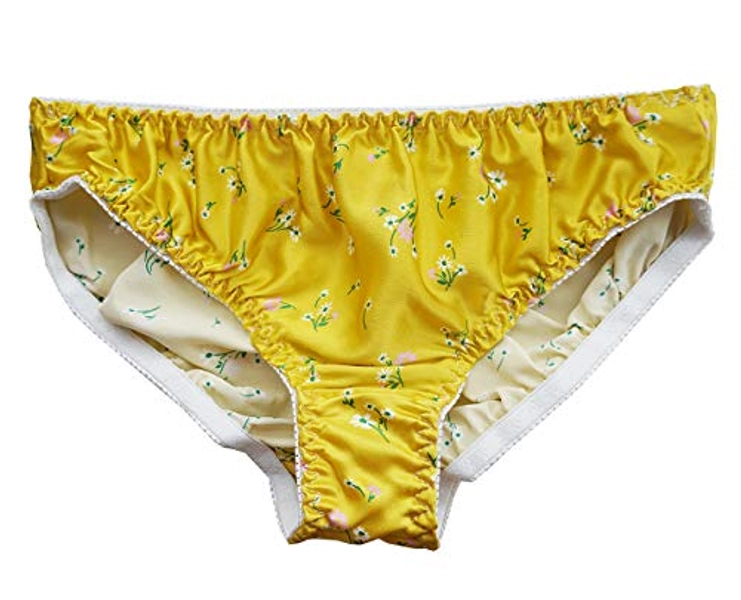 LSHARON Women's Sexy 100% Mulberry Silk Briefs Lingerie Thong Underwear Panties