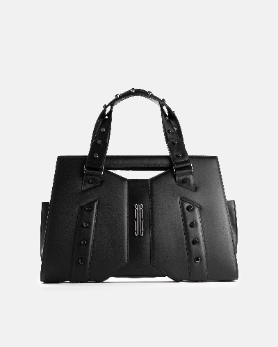 ALLHOLDING VAULTED BAG STUDDED | Default Title