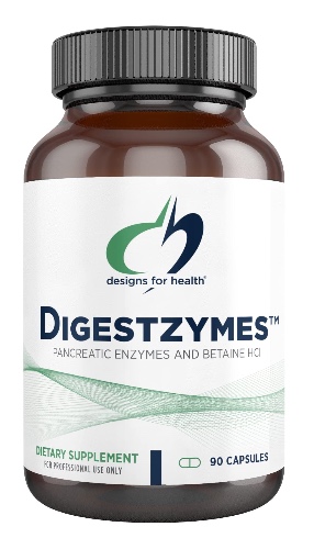 designs for health - Digestzymes Digestive Enzymes with Betaine HCL to Support Optimal Digestion, 90 Vegetarian Capsules - 90 Count (Pack of 1)