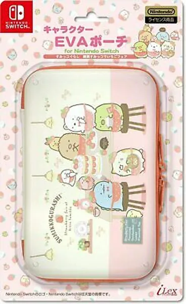 Kawaaii Nintendo Switch EVA Case - Sumikko Gurashi (Cafe Sumikko Ichigo Fair)  | eBay