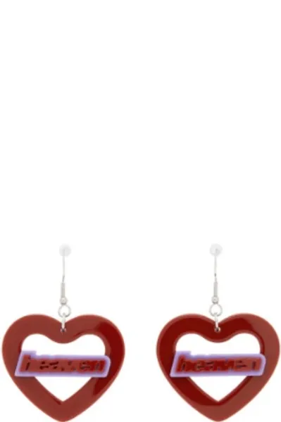 Marc Jacobs Heaven - Red Heaven Heart Earrings