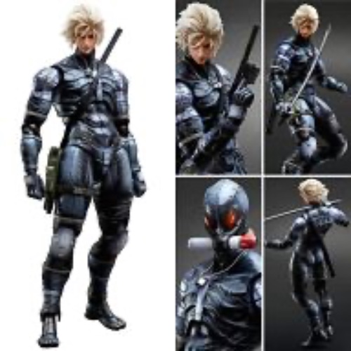 "Metal Gear Soloid 2 -Sons of Liberty-" Play Arts Kai Raiden - Pre Owned