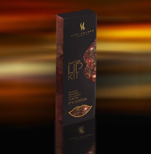 It's Cocoa Glitter Lip Kit without Lip Liner