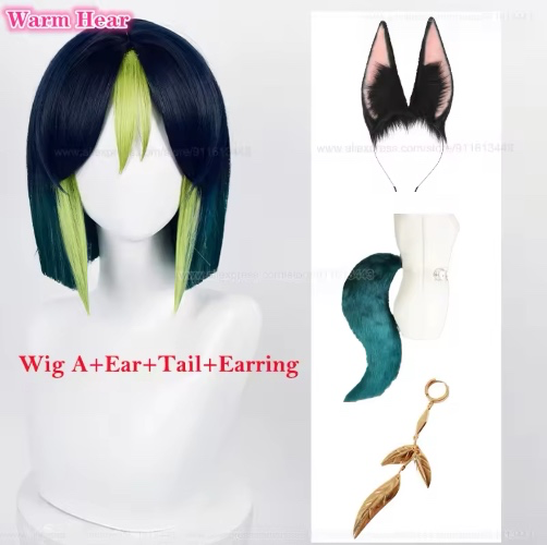 Tighnari wig + accessories