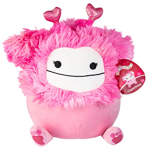 Squishmallows 10" Caparinne The Bigfoot Valentine's Day Plush - Officially Licensed - Collectible Cute Soft & Squishy Stuffed Animal Toy - Add to Your Squad - Gift for Kids,Girls & Boys -10 Inch