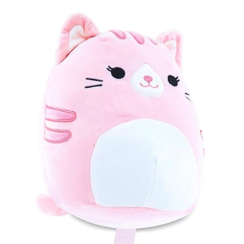 Squishmallows Official Kellytoy Plush 8 Inch Squishy Soft Plush Toy Animals (Laura Cat)