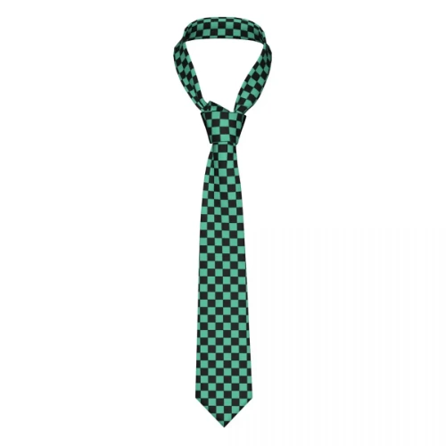 Tanjirou Kamado Demon Slayer Unisex Neckties Fashion Polyester 8 cm Classic Cartoon Neck Ties for Mens Daily Wear Cravat Office - AliExpress 200000532