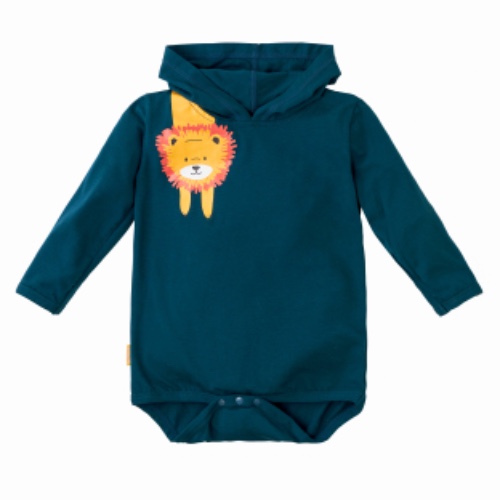 Baby Boy's Hooded Sunzie | Baby Boy / Peek-A-Boo Lion / 12/24m