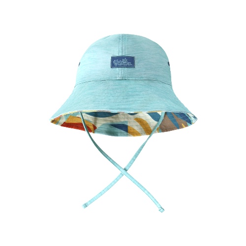 Baby Reversible Sun Hat | Unisex / Beach Picasso / 12/18m