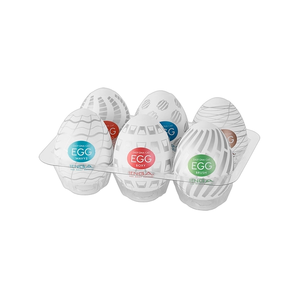 TENGA Egg Masturbator Variety 6 Pack