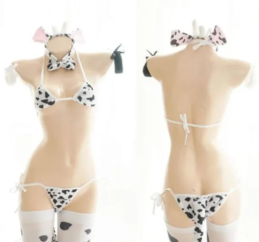 cow bikini