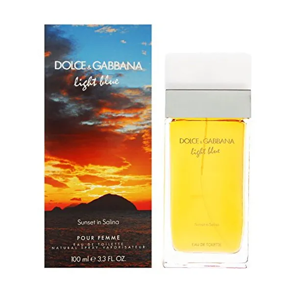 Dolce & Gabbana Light Blue Sunset In Salina Eau de Toilette Spray For Her, 100ml