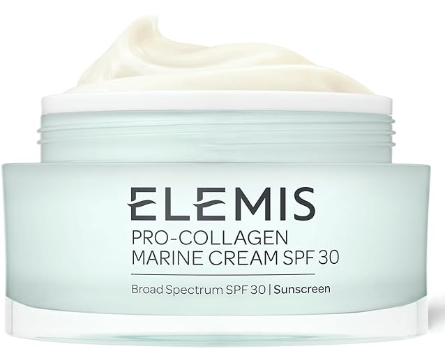 ELEMIS Pro-Collagen Marine Cream, Anti-Wrinkle Daily Face Moisturising Lotion, Hydrating Ultra-Light Gel-Cream Day Moisturiser Leaves Skin Smooth, Glowing and Rejuvenated, Suitable for All Skin Types - Pro-Collagen Marine Cream SPF30 50ml