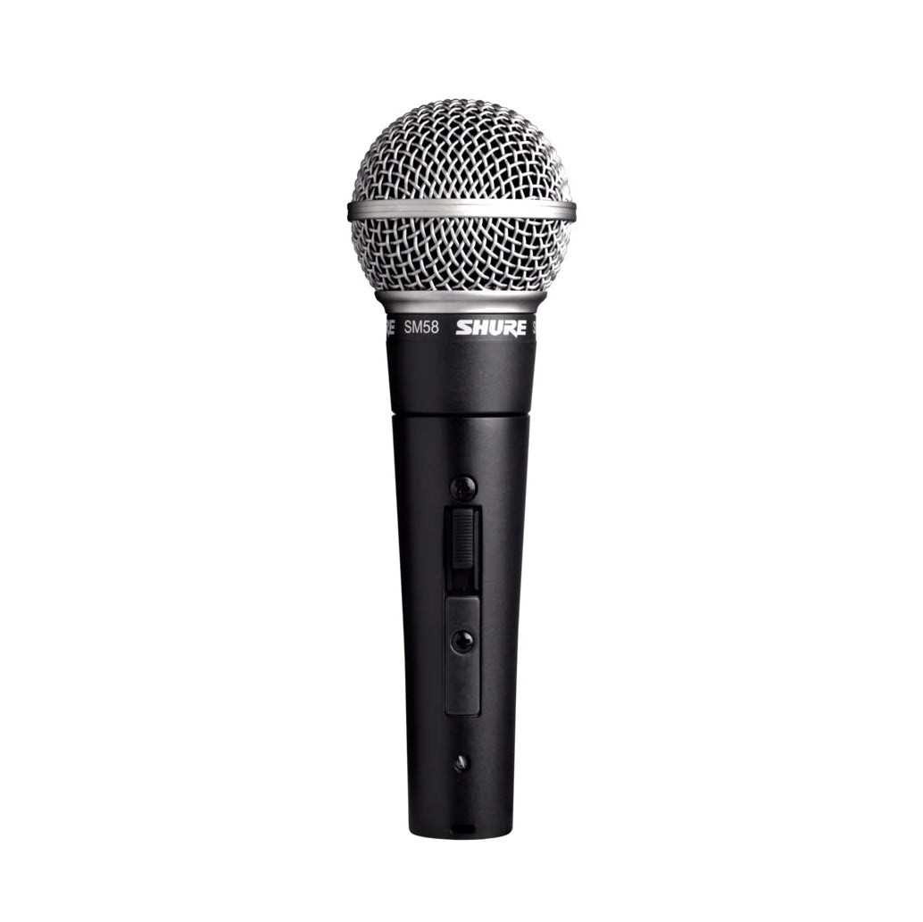 Shure - SM58 Dynamic Vocal Microphone - No cable; with switch