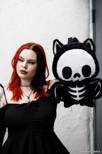 Bony Bat Plush Backpack | Default Title