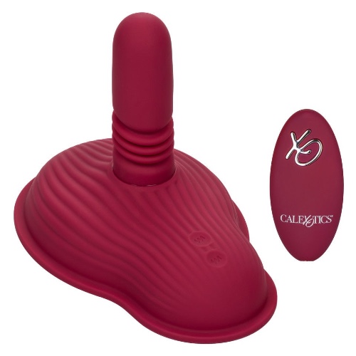 Dual Rider™ Remote Control Thrust & Grind Vibrator - Red