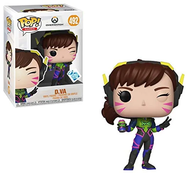 Funko Pop! Games: Overwatch - D.Va (Nano Cola) Exclusive